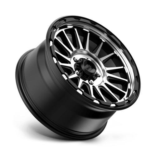 KMC KM542 IMPACT Satin Black Machined 18x9 +18 5x127mm 71.5mm