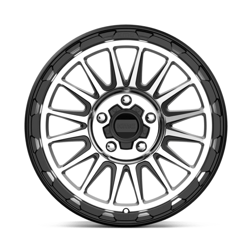 KMC KM542 IMPACT Satin Black Machined 18x9 +18 5x127mm 71.5mm
