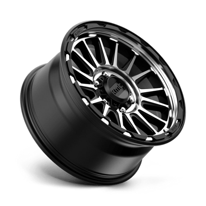 KMC KM542 IMPACT Satin Black Machined 18x9 +18 6x139.7mm 106.1mm