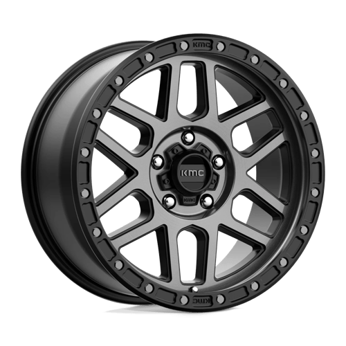 KMC KM544 MESA Satin Black W/ Gray Tint 18x9 +25 5x150mm 110.1mm