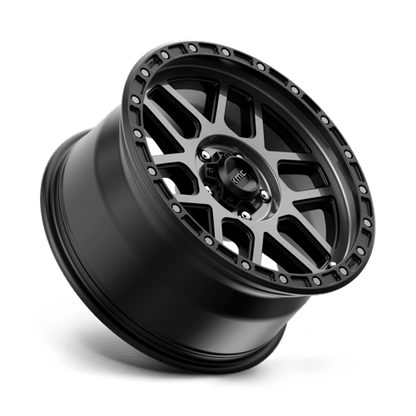 KMC KM544 MESA Satin Black W/ Gray Tint 18x9 +25 5x150mm 110.1mm