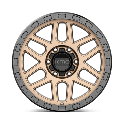 KMC KM544 MESA Matte Bronze W/ Black Lip 18x9 +18 6x114.3mm 66.1mm