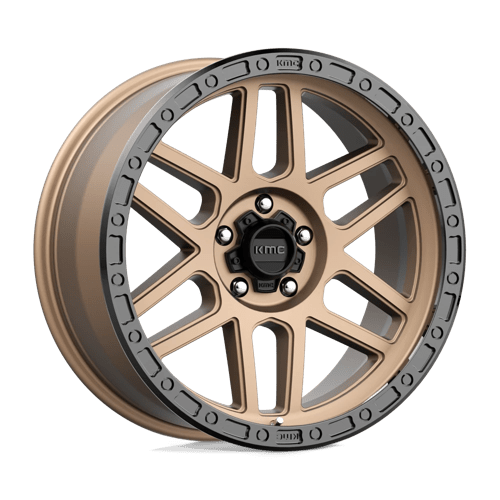 KMC KM544 MESA Matte Bronze W/ Black Lip 20x9 +25 5x150mm 110.1mm