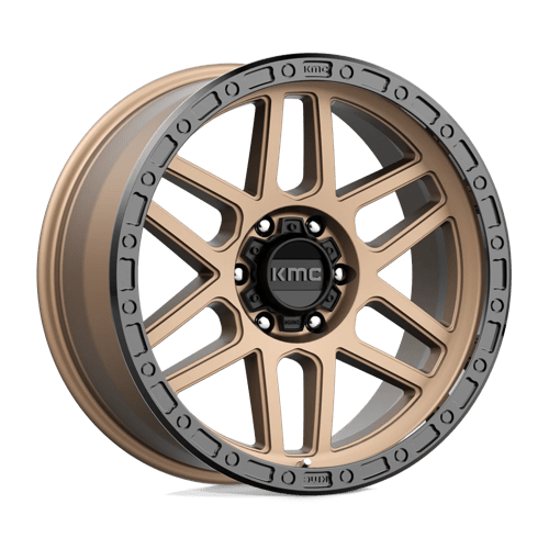 KMC KM544 MESA Matte Bronze W/ Black Lip 20x9 0 6x139.7mm 106.1mm