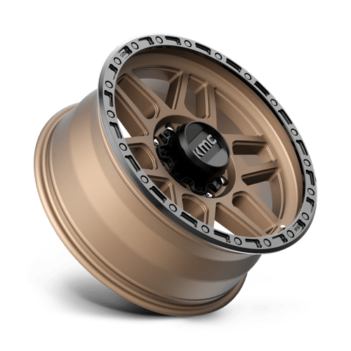 KMC KM544 MESA Matte Bronze W/ Black Lip 20x9 0 8x165.1mm 125.1mm