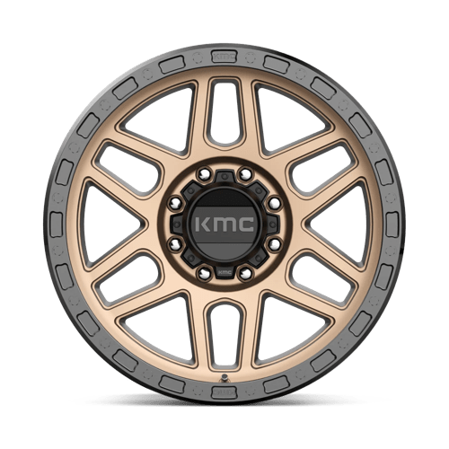 KMC KM544 MESA Matte Bronze W/ Black Lip 20x9 0 8x165.1mm 125.1mm