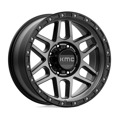 KMC KM544 MESA Satin Black W/ Gray Tint 20x9 0 8x170mm 125.1mm