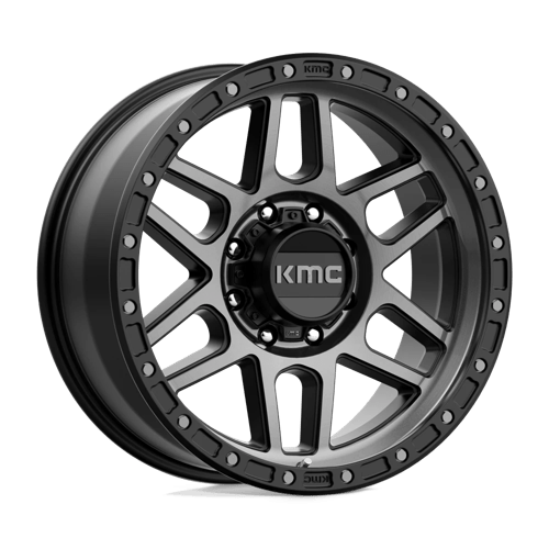 KMC KM544 MESA Satin Black W/ Gray Tint 20x9 0 8x165.1mm 125.1mm