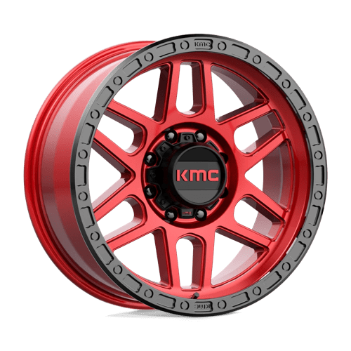 KMC KM544 MESA Candy Red W/ Black Lip 20x9 0 8x165.1mm 125.1mm
