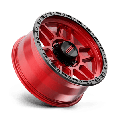 KMC KM544 MESA Candy Red W/ Black Lip 20x9 0 8x165.1mm 125.1mm