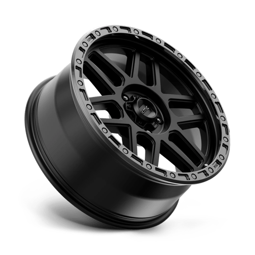 KMC KM544 MESA Satin Black W/ Gloss Black Lip 20x9 +25 5x150mm 110.1mm