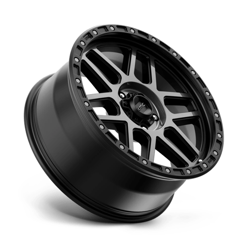 KMC KM544 MESA Satin Black W/ Gray Tint 17x9 -12 5x150mm 110.1mm