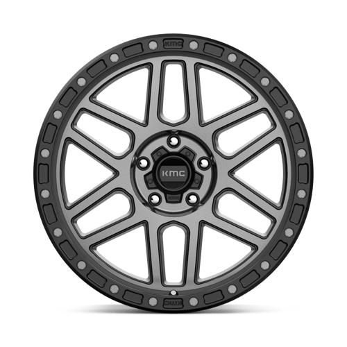 KMC KM544 MESA Satin Black W/ Gray Tint 20x9 +18 5x127mm 71.5mm