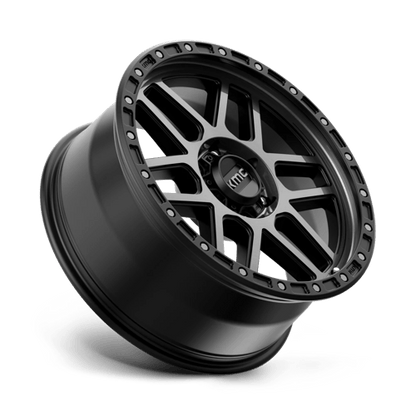 KMC KM544 MESA Satin Black W/ Gray Tint 20x9 +18 6x139.7mm 106.1mm