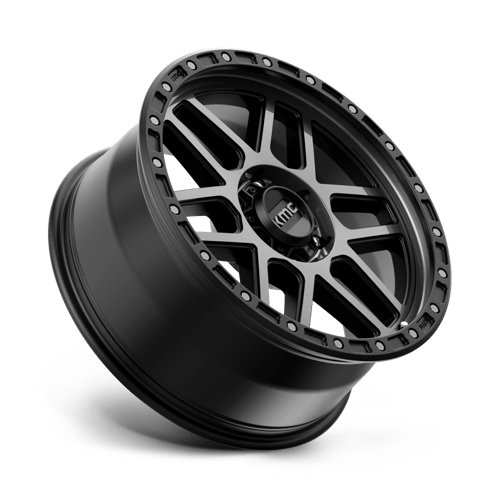 KMC KM544 MESA Satin Black W/ Gray Tint 20x9 +18 6x135mm 87.1mm