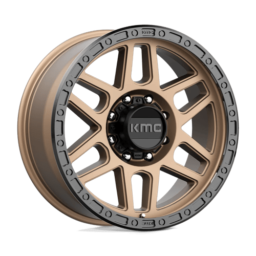 KMC KM544 MESA Matte Bronze W/ Black Lip 17x9 +18 8x165.1mm 125.1mm