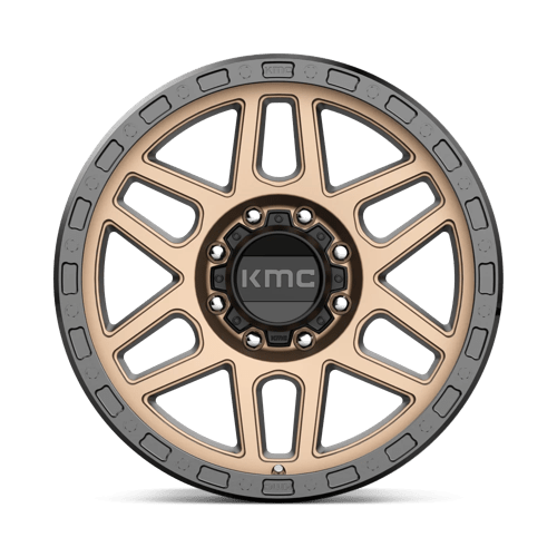 KMC KM544 MESA Matte Bronze W/ Black Lip 20x9 +18 8x180mm 124.2mm