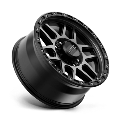 KMC KM544 MESA Satin Black W/ Gray Tint 20x9 +18 8x165.1mm 125.1mm