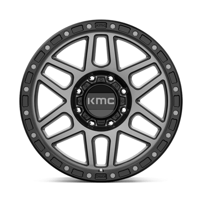 KMC KM544 MESA Satin Black W/ Gray Tint 20x9 +18 8x165.1mm 125.1mm