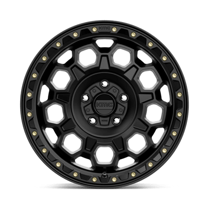 KMC KM545 TREK Satin Black 17x8 +20 6x120mm 66.9mm