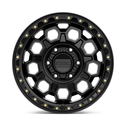 KMC KM545 TREK Satin Black 17x8 +35 6x139.7mm 100.3mm