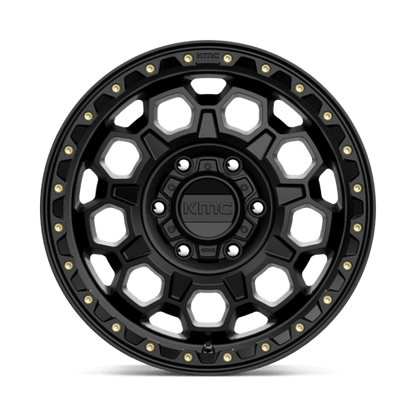 KMC KM545 TREK Satin Black 17x8 +35 6x139.7mm 100.3mm