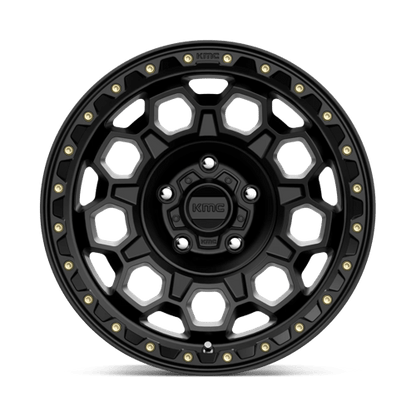 KMC KM545 TREK Satin Black 17x9 0 5x127mm 71.5mm