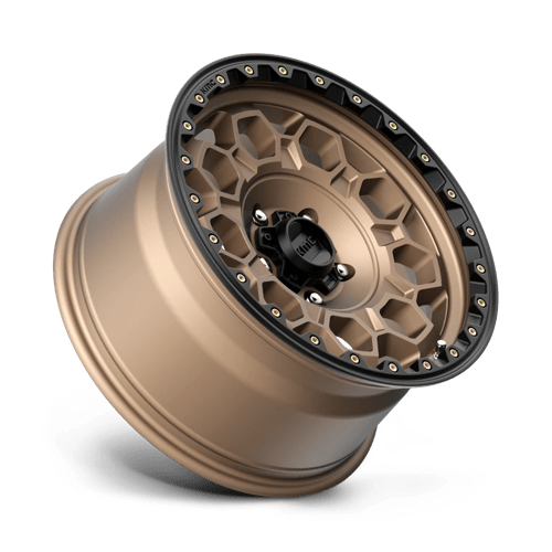 KMC KM545 TREK Matte Bronze W/ Black Lip 17x9 0 5x127mm 71.5mm
