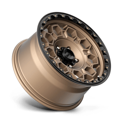 KMC KM545 TREK Matte Bronze W/ Black Lip 17x9 0 5x127mm 71.5mm
