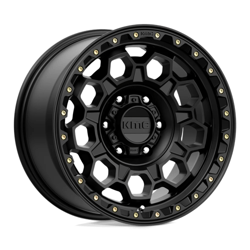 KMC KM545 TREK Satin Black 17x9 0 6x139.7mm 106.1mm