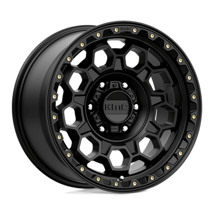 KMC KM545 TREK Satin Black 17x9 0 6x139.7mm 106.1mm
