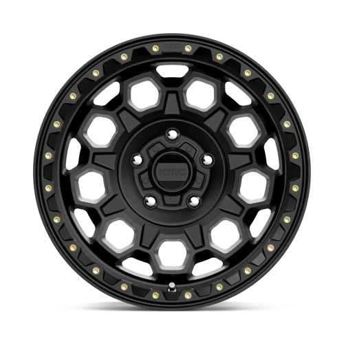 KMC KM545 TREK Satin Black 17x9 +18 5x127mm 71.5mm