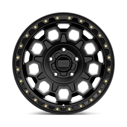KMC KM545 TREK Satin Black 17x9 +18 5x127mm 71.5mm