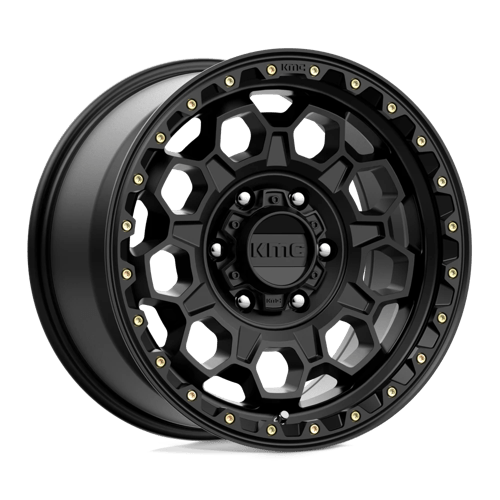 KMC KM545 TREK Satin Black 17x9 +18 6x135mm 87.1mm