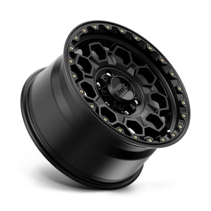 KMC KM545 TREK Satin Black 17x9 +18 6x114.3mm 66.1mm