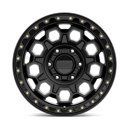 KMC KM545 TREK Satin Black 17x9 +18 6x135mm 87.1mm