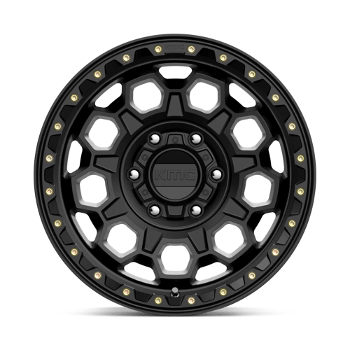 KMC KM545 TREK Satin Black 17x9 +18 6x139.7mm 106.1mm
