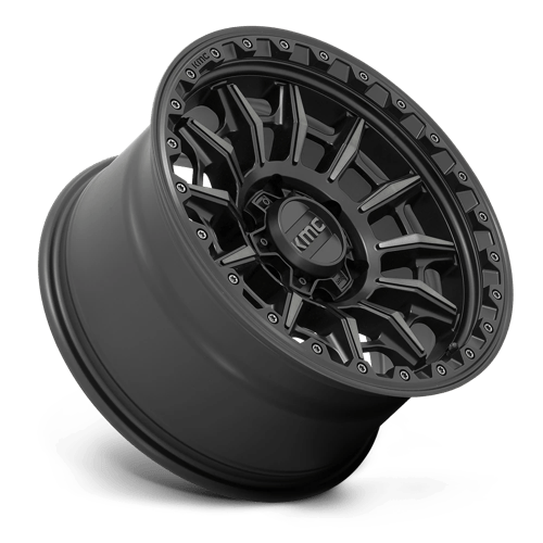 KMC KM547 CARNAGE Satin Black W/ Gray Tint 17x9 0 6x135mm 87.1mm