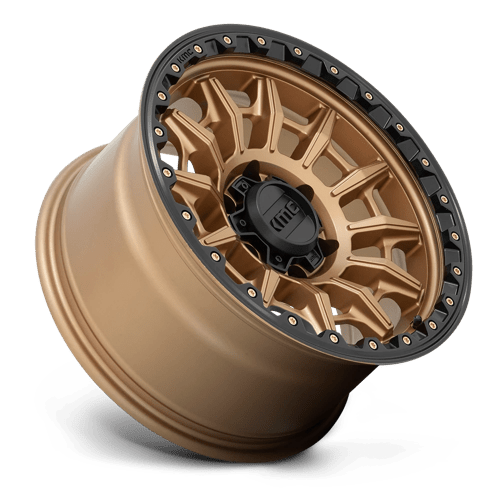 KMC KM547 CARNAGE Matte Bronze W/ Black Lip 16x8 0 6x139.7mm 106.1mm