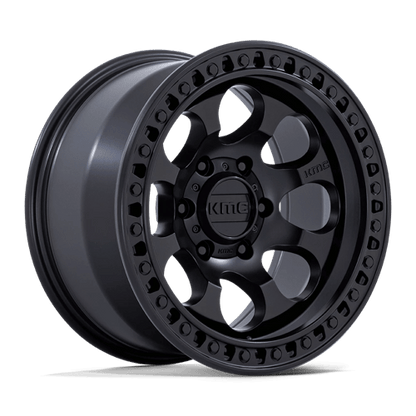 KMC KM550 RIOT SBL Satin Black 17x9 -12 5x127mm 71.5mm