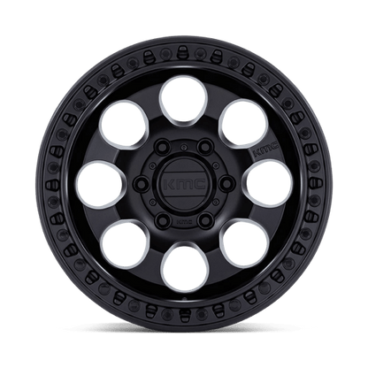 KMC KM550 RIOT SBL Satin Black 18x9 +18 6x114.3mm 66.1mm