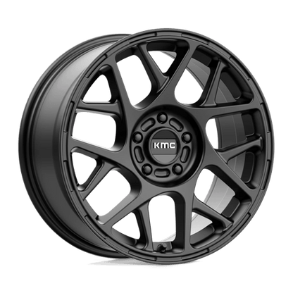 KMC KM708 BULLY Satin Black 17x8 +38 5x108mm 72.6mm