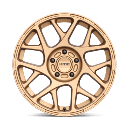 KMC KM708 BULLY Matte Bronze 17x8 +38 5x112mm 66.6mm