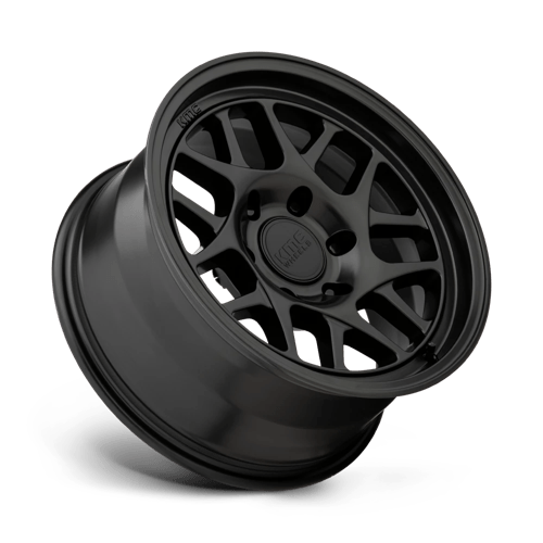 KMC KM717 BULLY OL Satin Black 17x8.5 +18 5x127mm 71.5mm