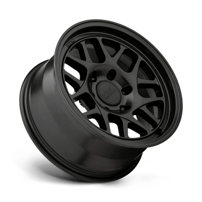 KMC KM717 BULLY OL Satin Black 17x8.5 +18 6x114.3mm 66.1mm