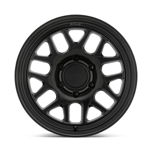KMC KM717 BULLY OL Satin Black 17x8.5 +18 6x120mm 66.9mm