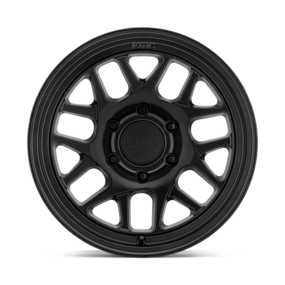 KMC KM717 BULLY OL Satin Black 17x8.5 0 5x150mm 110.1mm