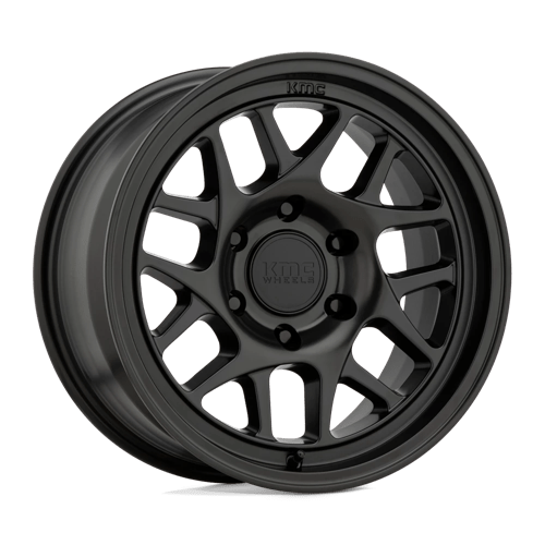 KMC KM717 BULLY OL Satin Black 17x8.5 0 5x139.7mm 78.1mm
