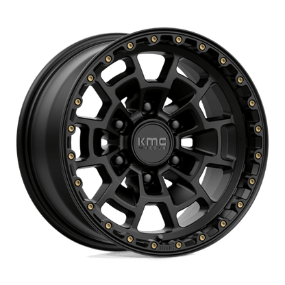 KMC KM718 SUMMIT Satin Black 16x8 0 6x139.7mm 106.1mm