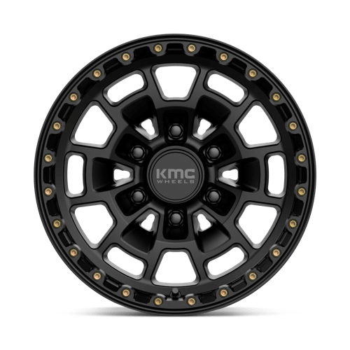 KMC KM718 SUMMIT Satin Black 16x8 0 6x120mm 66.9mm